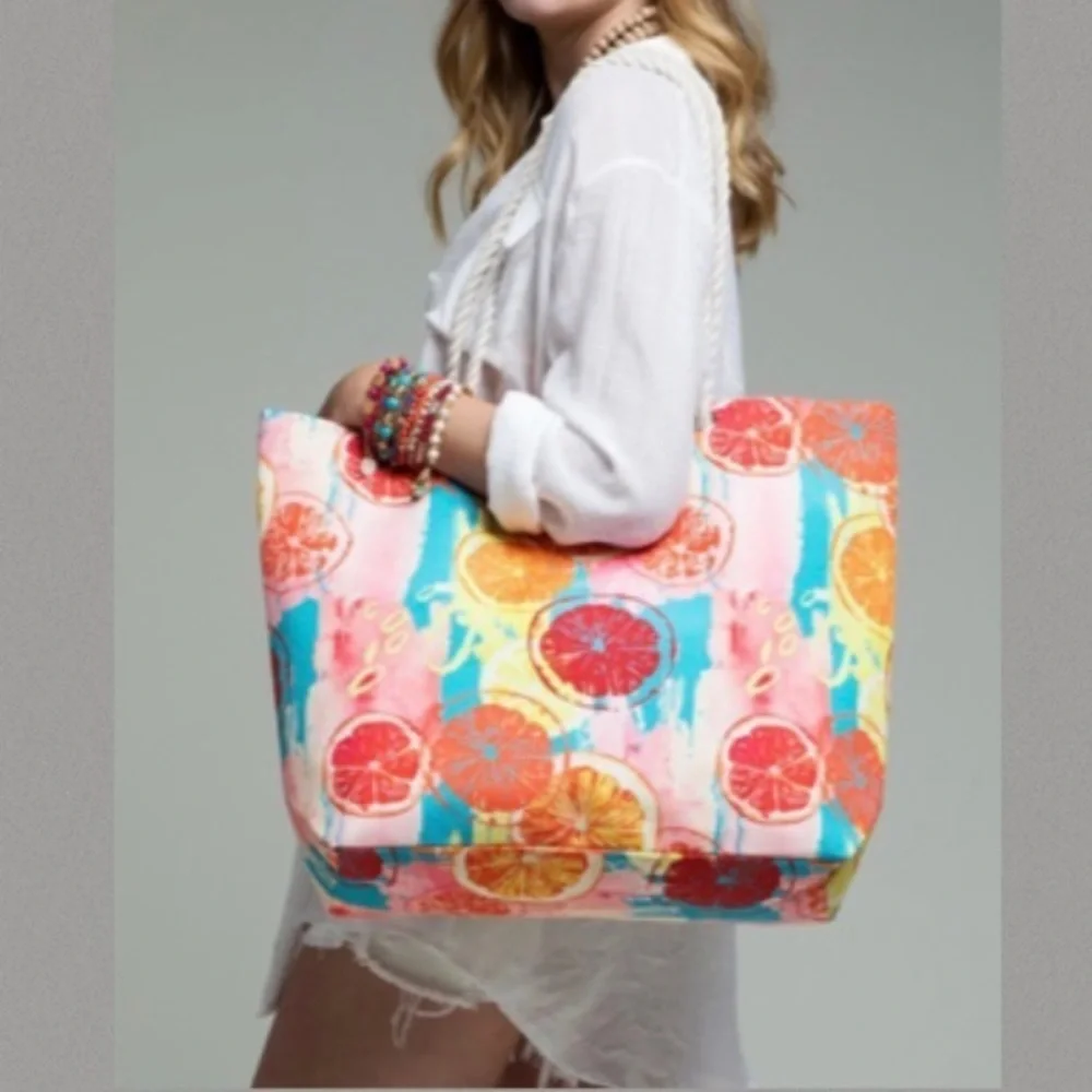 Summer Citrus Tote Bag NEW!